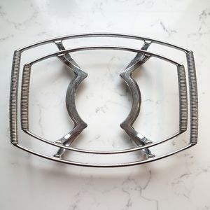 Vintage Retro MCM Corningware Metal Trivets for Casserole Dishes, set of Two